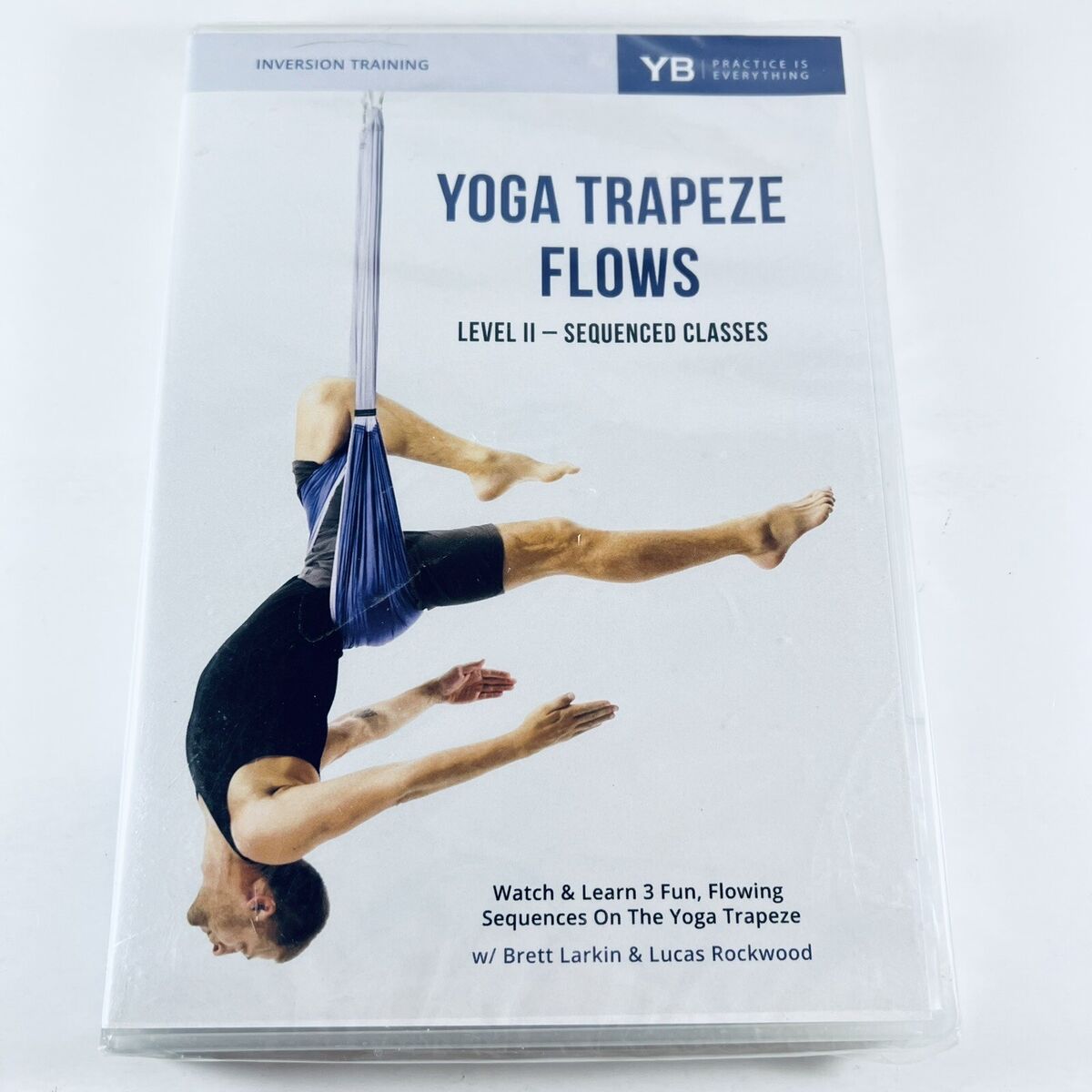 YOGABODY Yoga Trapeze Flows Level II 2 DVD - 3 Flow Sequences Inversion  Training