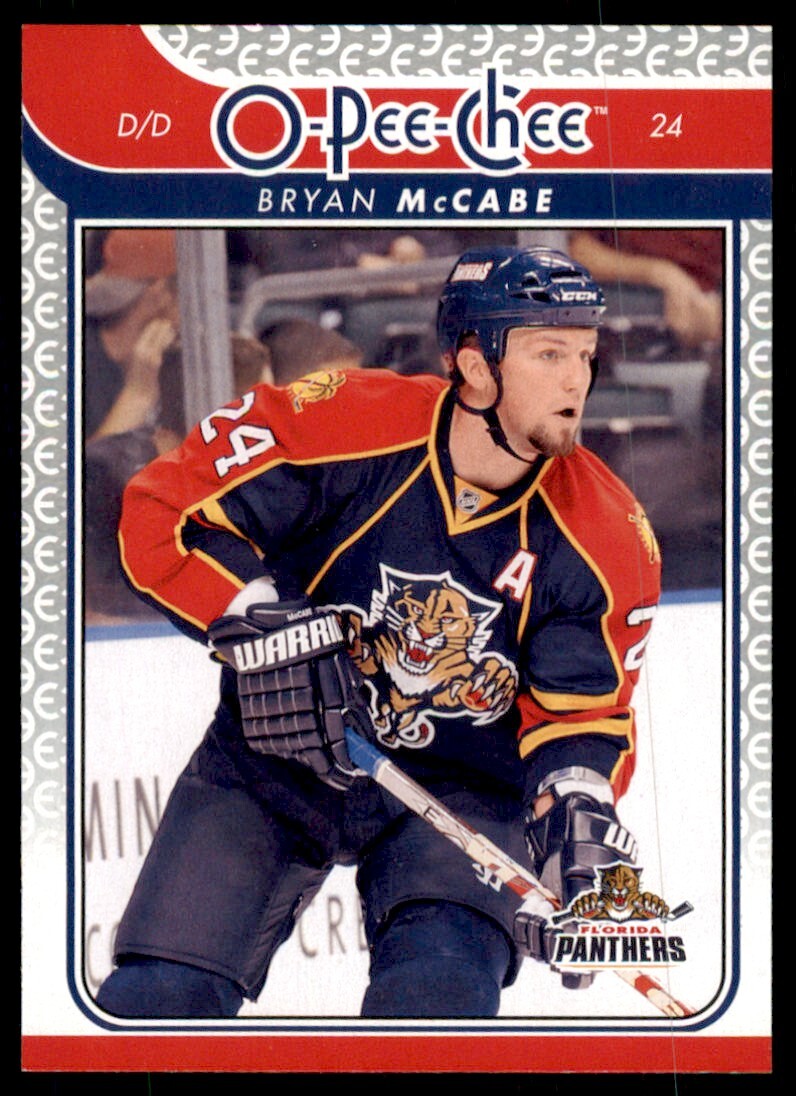 Bryan McCabe 2009-10 O-Pee-Chee #313 Florida Panthers