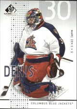 2002-03 SP Game Used Marc Denis #14-Columbus Blue Jackets