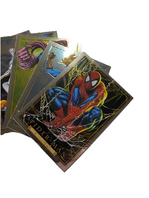 2024 Marvel Masterpieces  92 Platinum Complete 100 Card Base Set + 2 Errors