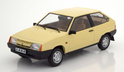 KK Scale Lada Samara 1984 cream Limited Edition 500 pcs 1/18 Scale