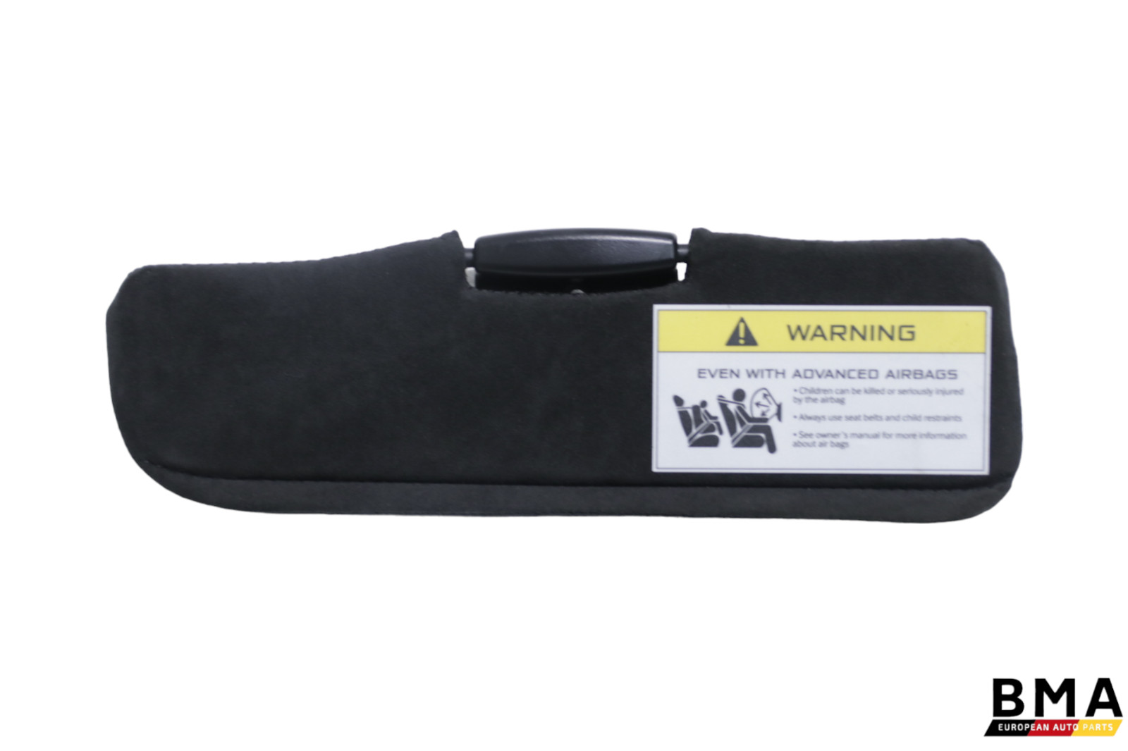 McLaren 650S Front Left Side Alcantara Sun Visor Assembly 2015 - 2017 OEM