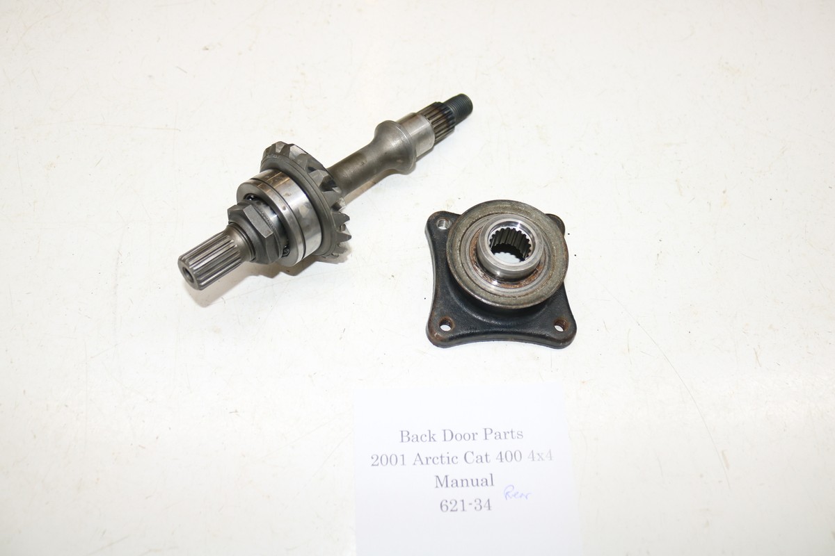 2001 Arctic Cat 400 Manual 4x4 Secondary Rear Back Drive Shaft | eBay