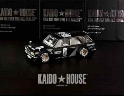 RARE SEALED Kaido House x MINI GT Datsun 510 Wagon BLKLTD 4 Brand