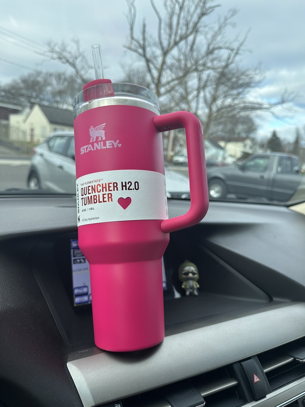 Stanley Valentines Day Heart 40 oz Target Exclusive Pink Tumbler eBay