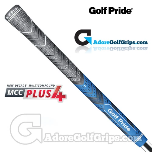 Golf Pride New Decade Multi Compound MCC Plus 4 Griffe - schwarz/blau x 1