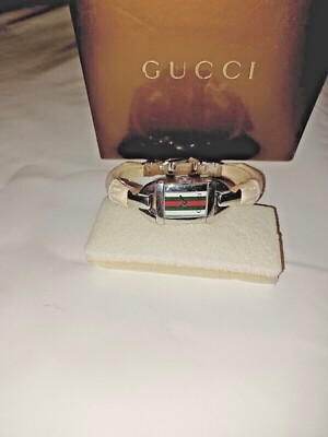 GUCCI ORIGINAL BAMBUS UHR WASSERDICHT 6800L. SWISS MADE