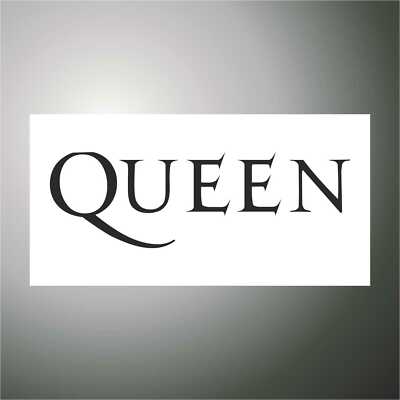 Aufkleber - Sticker - Decal car QUEEN FREDDIE MERCURY hip hop rap hard rock 