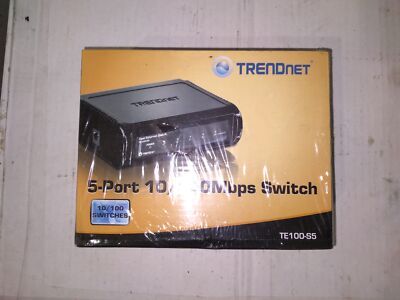 TRENDNET TE100-s5 5-PORT 10/100MBPS SWITCH TE100-S5/AS