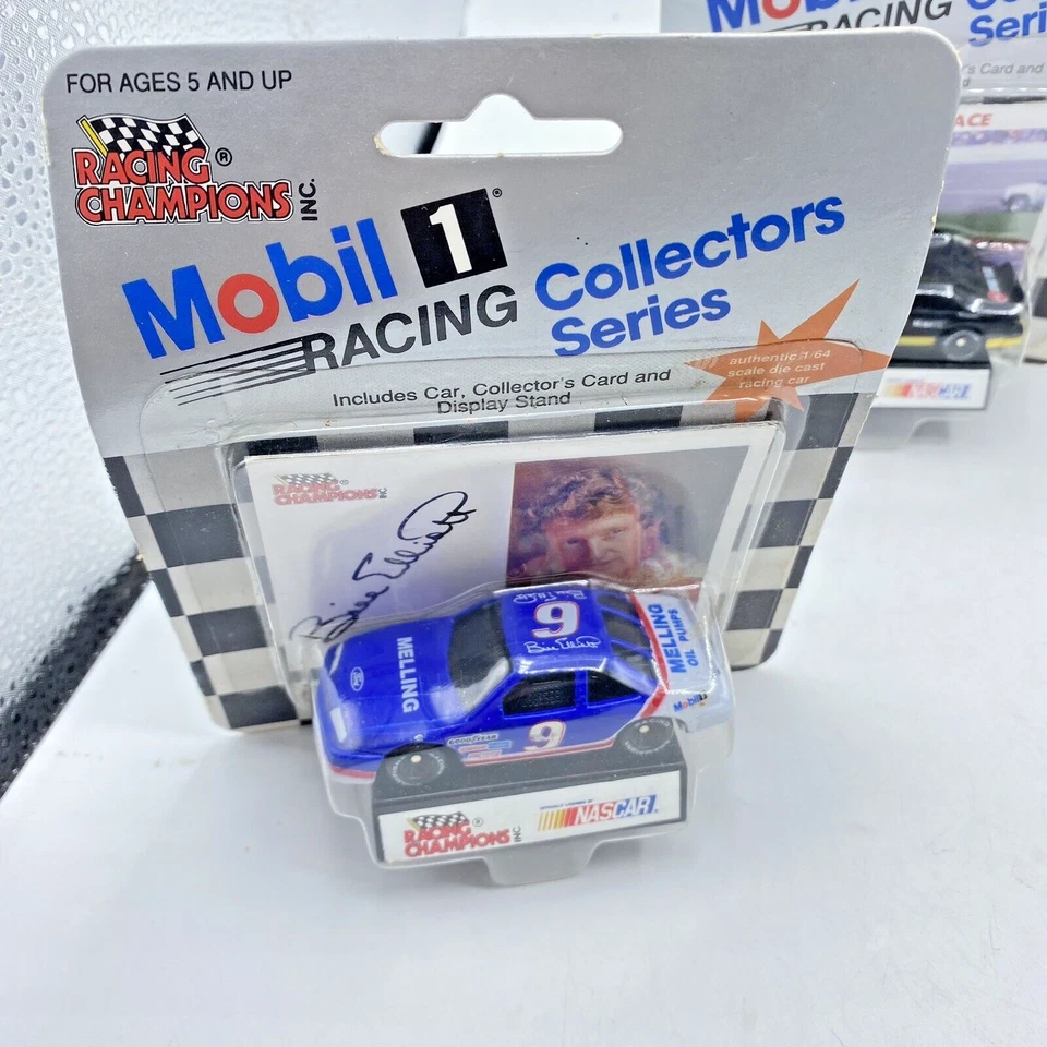 Racing Champions Mobil 1 Racing Collectors Series lote de 4 Rusty Wallace - Imagem 2 de 4
