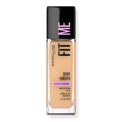 Maybelline New York Fit Me! Dewy + Smooth SPF 18 - 1 Fl Oz (Select Your Shade)