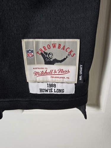 Mitchell & Ness Oakland Raiders Howie Long 1988 Legacy Jersey Men's 3XL Black - Picture 5 of 6