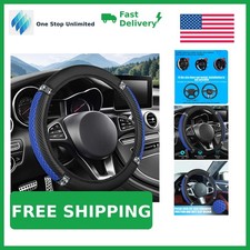 FALVFUN Bling Car Steering Wheel Cover, 15 Inch Elastic Stretch Crystal Rhine...