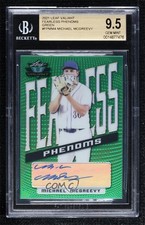 2021 Leaf Valiant Fearless Phenoms Michael McGreevy BGS 9.5 GEM MINT Auto 8x7