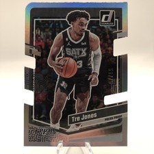 2023-24 Panini Donruss Silver Press Proof Die-Cut 59/75 Tre Jones #161 