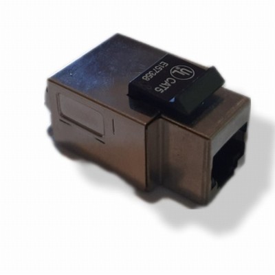 LAN Cable Jack E167358 Cat 5 Keystone Jack IR72 8 Pins