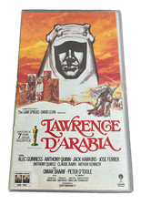 VHS Videocassetta Film Lawrence D'Arabia da collezione sigillata