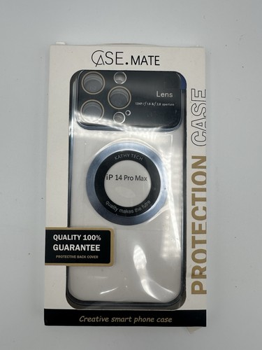 iPhone 14 Pro Max Case Sky Blue Chrome Style | Lens & Ring | CASE-MATE - 第 1/6 張圖片