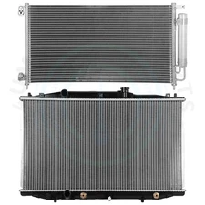 Radiator & AC Condenser Cooling Kit For 2007 Honda Accord LX SE 2.4L L4