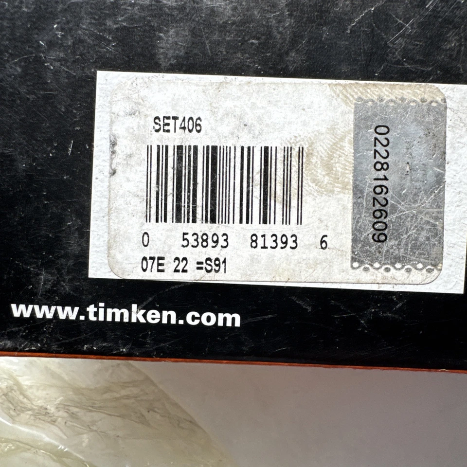 Wheel Bearing and Race -                        4x2 Timken SET 406 Foto 4 de 4