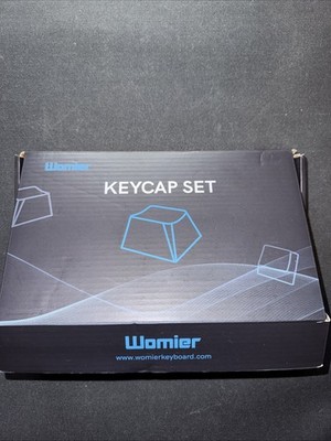 Womier Pudding Keycaps Black And White 