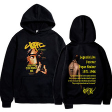 two sides hoodie, Rapper Tupac 2pac Shakur Hoodie