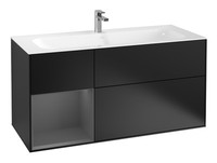 Villeroy & Boch Finion Waschbeckenunterschrank FüR Becken Mittig Regal Links...