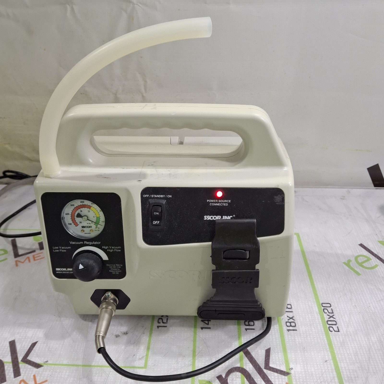 SSCOR, Inc. 2315 Pump suction