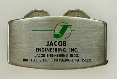 Vintage Zippo Greens Keeper Advertisement Jacob Engineering Inc.
