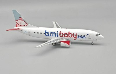 Bmibaby Boeing 737-3Q8 G-TOYI Mit Stand 1:200 Maßstab Inflight200 IF733WW0625