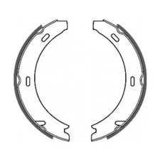 Mâchoire de frein Ford SCORPIO