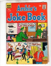 Archie Comics Archie's Joke Book Volume 1 Book #124 Low Grade