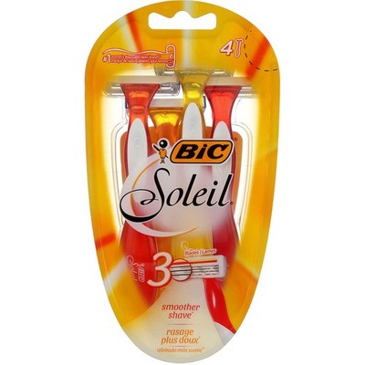 5 Pack BiC Soleil Disposable Razors, 3 Blades, 4 Ct