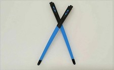 Oakley 8037 Crosslink Replacement Temples Matte Black/Blue 135 mm