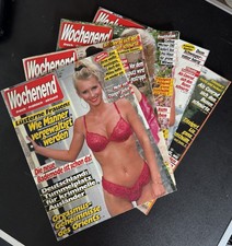 Wochenende - Zeitschrift 1989 Konvult illustr...