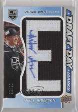 2020 SP Game Used Draft Day Marks Rookies 6/35 Mikey Anderson #DDM-MA Auto 04f2