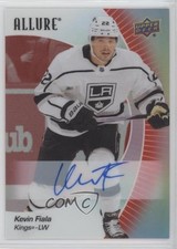 2023-24 Upper Deck Allure Red Rainbow Auto Kevin Fiala #94 Auto 05iv