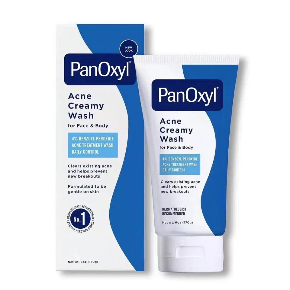 PanOxyl, Acne Foaming Wash, Benzoyl Peroxide 10%/4% , 5.5 oz DE