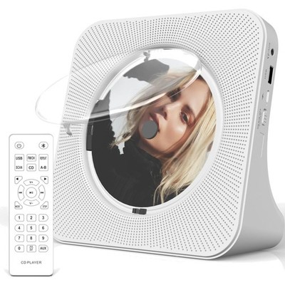 Tragbarer CD-Player mit Bluetooth 5 0 FM Radio USB Fernbedienung