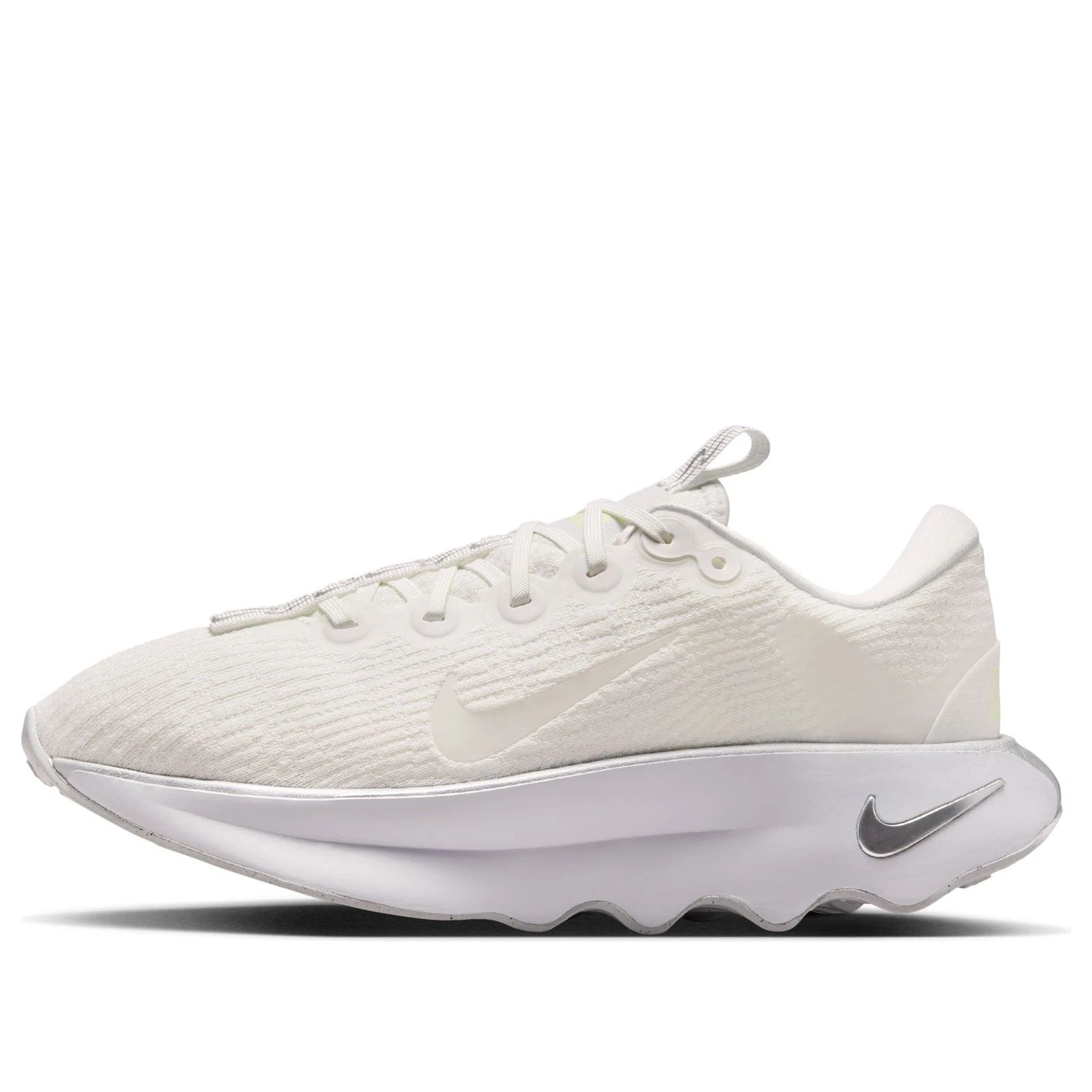 Women's Nike Motiva Summit White Metallic Silver DV1238-111 Walking