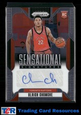 2024-25 Panini Prizm #SS-UCR Ulrich Chomche Sensational Signatures