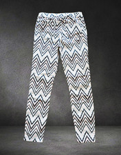 LASCANA Chino Hose geometrisches Zickzackmust...