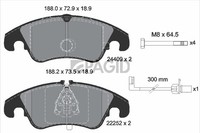 Pagid Bremsbelagsatz BremsklöTze FüR Audi A6 Avant 4G5 C7 4GD Q5 8RB 8R