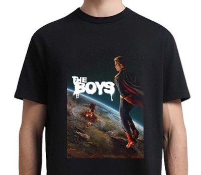 The Boy S5 Homelander Watching The World Destroyed Official Poster T-Shirt