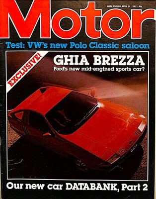 MOTOR MAGAZINE 24-APR-82 - BMW 528i E28, Ghia Brezza, Cavalier, Austin Metro VDP