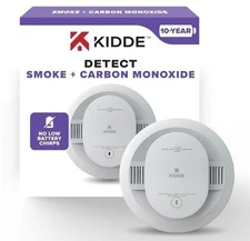 Kidde 30CUA10 Smoke & Carbon Monoxide Alarm Hardwired 10-Year Battery | NEW