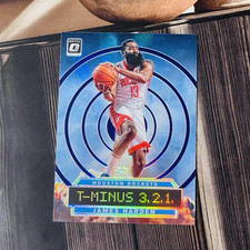 Panini 2019-20 Donruss Optic James Harden #4 T-Minus 3.2.1. Rockets NBA