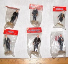 Marx pretested promotions US Presidents  H. Humphrey MIB x 6