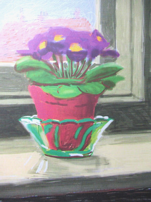 DAVID HOCKNEY LITHOGRAPHIE 50x35cm, LIMITIERT, SIGNIERT, NUMMERIERT + ZERTIFIKAT