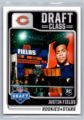 2021 Panini Rookies & Stars #DC-9 Justin Fields Draft Class